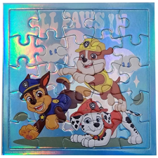 Nickelodeon Mancs Őrjárat All In 25 db-os hologrammos puzzle meghívóval puzzle, kirakós