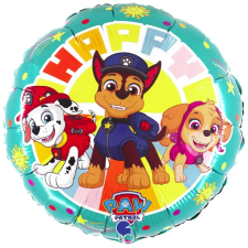 Nickelodeon Mancs Őrjárat Happy fólia lufi 46 cm Nr26 party kellék