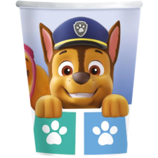 Nickelodeon Mancs Őrjárat pohár 8 DARABOS 250 ml Nr2 party kellék
