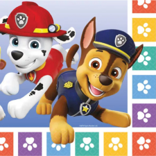 Nickelodeon Paw Patrol, Mancs Őrjárat szalvéta 16 DARABOS, 33x33 cm FSC Nr2 party kellék
