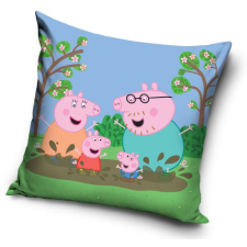 Nickelodeon Peppa malac Mud párnahuzat 40x40 cm Velúr lakástextília
