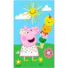 Nickelodeon Peppa malac Summer Time kéztörlő, arctörlő, törölköző 30x50 cm Nr3