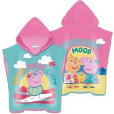 Nickelodeon Peppa malac Sunshine strandtörölköző poncsó 55x110 cm (Fast Dry) Nr2 lakástextília