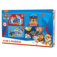 Nickelodeon Puzzle - Mancs őrjárat 4 az 1-ben puzzle, kirakós