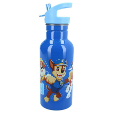 Nickelodeon Szívószálas Mancs őrjárat alumínium kulacs 500ml kulacs, kulacstartó