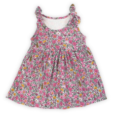 Nicol Lea Lányka Nyári Pamut Ruha - Rózsaszín Virágos 92 lányka ruha