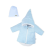 Nicol | Nicol Kids Winter | Téli baba kabát sapkával Nicol Kids Winter kék | Kék | 68 (4-6 h)