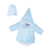 Nicol Téli baba kabát sapkával Nicol Kids Winter kék