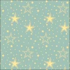 Night sky gold/sage papírszalvéta 33x33cm, 20db-os papírárú, csomagoló és tárolóeszköz