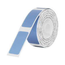 Niimbot 14 x 30 mm Címke hőtranszferes nyomtatóhoz (195 címke / tekercs) - Kék etikett
