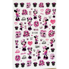 NiiZA Körömmatrica - D136 Mickey körömdíszítő