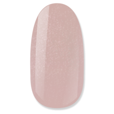 NiiZA Rubber Base Gel Glitter Peach 4ml fényzselé