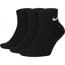 Nike 3 pár Nike Everyday párnázott bokazokni készlet, fekete, 34-38 férfi zokni