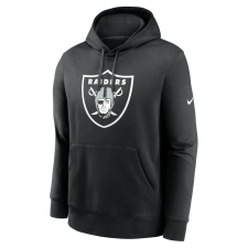 Nike club fleece pullover hoodie - nfl las vegas raiders pulóver férfi fekete m férfi pulóver, kardigán