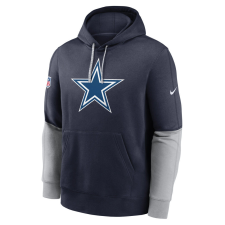 Nike club hoodie team issue - nfl dallas cowboys pulóver férfi kék xxl férfi pulóver, kardigán