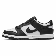 Nike Dunk Low Bg CW1590100 Gyerek Fekete 36 Sportcipő