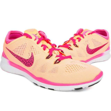 Nike Free 5.0 női edzőcipő, narancssárga/rózsaszín, 36.5 női cipő