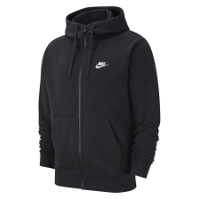Nike M NSW Club kapucnis pulóver Fz Ft BV2648010 Férfi Fekete L férfi pulóver, kardigán