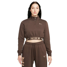 Nike Melegítő felső Nike Air Flc Top FB8067237 női Barna XXS női pulóver, kardigán