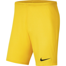 Nike Park III kötött férfi nadrágok, sárga, L férfi rövidnadrág