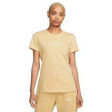 Nike Poló Nike W Nsw Tee Icn Clsh DR8977252 női Bézs XS