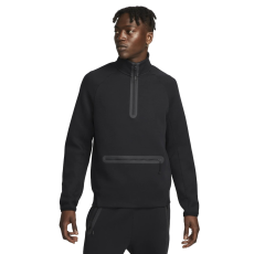 Nike Pulóver Nike Tech Fleece Hz Top FB7998010 férfi fekete S