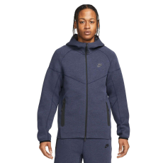 Nike Tch Flc Fz Wr kapucnis pulóver FB7921473 Férfi Tengerészkék L