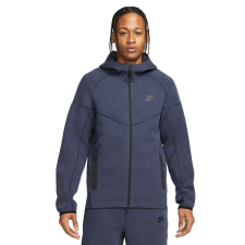 Nike Tch Flc Fz Wr kapucnis pulóver FB7921473 Férfi Tengerészkék S férfi pulóver, kardigán