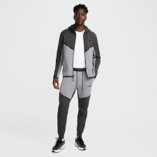 Nike Tech Fleece Fz Wr kapucnis pulóver HV0949061 férfi szürke XL férfi pulóver, kardigán