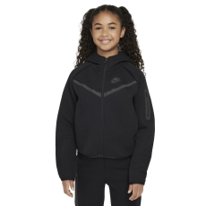 Nike Tech Fleece HD Fz Ls - PD Kapucnis Pulóver HV8695010 Gyerek Fekete XS