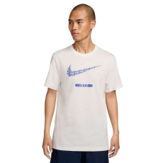 Nike Tee 6 Mo Swoosh FZ5372121 Férfi fehér XL póló
