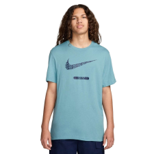Nike Tee 6 Mo Swoosh FZ5372464 férfi póló, kék S férfi póló