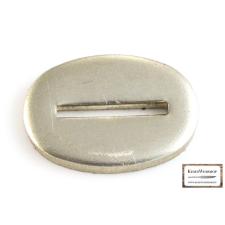  Nikkel-ezüst illeszték markolattüskés pengéhez 16x24x3mm vadász és íjász felszerelés