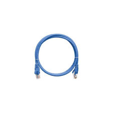 Nikomax CAT5e U-UTP Patch Cable 0,5m Blue kábel és adapter