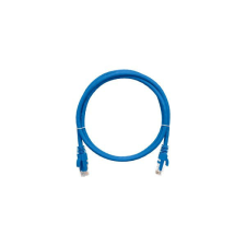 Nikomax CAT6 U-UTP Patch Cable 0,3m Blue kábel és adapter