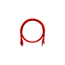 Nikomax CAT6 U-UTP Patch Cable 1m Red kábel és adapter
