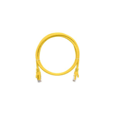 Nikomax CAT6A S-FTP Patch Cable 5m Yellow kábel és adapter