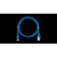 Nikomax Essential Series S/FTP CAT6a Patch kábel 3m - Kék kábel és adapter