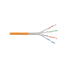 Nikomax falikábel S/FTP, Cat.6a, Dca, LSOH, 305m, narancssárga (NKL 9350C-OR) kábel és adapter