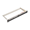 Nikomax LED-es panel 24 port 1U (NMC-RP24-LS2-1U-MT) (NMC-RP24-LS2-1U-MT)