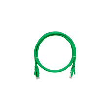 Nikomax NMC-PC4UE55B-030-GN UTP CAT6 Patch kábel 3m - Zöld kábel és adapter