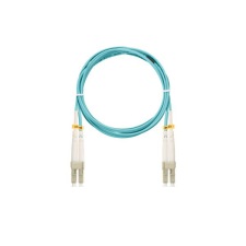 Nikomax OM3 Száloptikás Kábel 3m Blue kábel és adapter