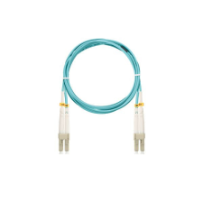Nikomax OM3 Száloptikás Kábel 5m Blue kábel és adapter