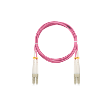 Nikomax Optikai patch kábel LC duplex 15m - Magenta (NMF-PC2M4C2-LCU-LCU-015) kábel és adapter