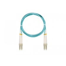 Nikomax Optikai patch kábel LC - LC, MM 50/125, OM3, duplex 5m kék kábel és adapter