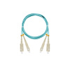 Nikomax optikai patch kábel sc - sc, mm 50/125, duplex, 5m, aqua