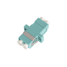 Nikomax Optikai toldó LC, MM, OM3, duplex, aqua kábel és adapter