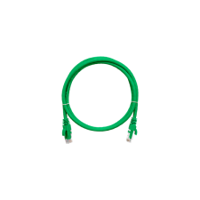 Nikomax patch kábel s/ftp, cat6a, pvc, 5m, zöld nmc-pc4sa55b-050-gn kábel és adapter
