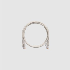 Nikomax Patch kábel UTP CAT5e LSOH, 1m, szürke (NMC-PC4UD55B-010-C-GY) kábel és adapter