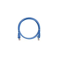 Nikomax patch kábel utp, cat5e, lszh, 15m, kék nmc-pc4ud55b-150-c-bl kábel és adapter